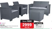 Contour Patio Set 456742-Per Set