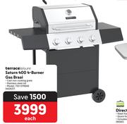 Terrace Leisure Saturn 400 4-Burner Gas Braai 720-0789AE 