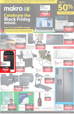 Makro : Celebrate The Black Friday Mood (19 November - 26 November 2023), page 1