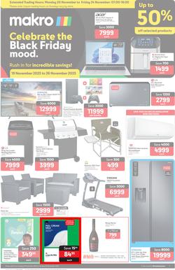 Makro : Celebrate The Black Friday Mood (19 November - 26 November 2023), page 1