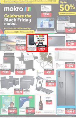 Makro : Celebrate The Black Friday Mood (19 November - 26 November 2023), page 1