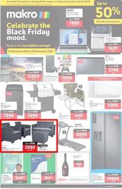 Makro : Celebrate The Black Friday Mood (19 November - 26 November 2023), page 1