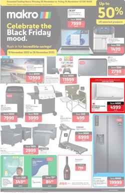 Makro : Celebrate The Black Friday Mood (19 November - 26 November 2023), page 1