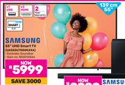 Samsung 139cm (55") UHD Smart TV UA55DU7000KXXA