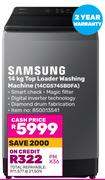 Samsung 14Kg Top Loader Washing Machine 14CG5745BDFA