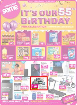 Game : It's Our 55th Birthday Celebration (22 April - 05 May 2025), page 1