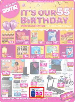 Game : It's Our 55th Birthday Celebration (22 April - 05 May 2025), page 1