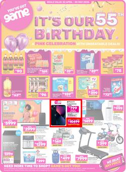 Game : It's Our 55th Birthday Celebration (22 April - 05 May 2025), page 1