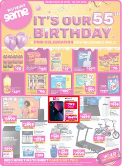 Game : It's Our 55th Birthday Celebration (22 April - 05 May 2025), page 1