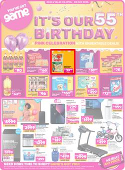 Game : It's Our 55th Birthday Celebration (22 April - 05 May 2025), page 1
