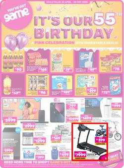 Game : It's Our 55th Birthday Celebration (22 April - 05 May 2025), page 1