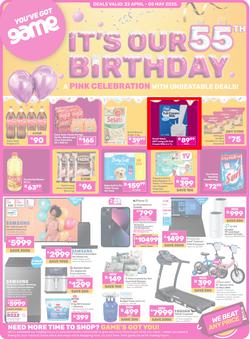 Game : It's Our 55th Birthday Celebration (22 April - 05 May 2025), page 1
