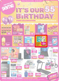 Game : It's Our 55th Birthday Celebration (22 April - 05 May 2025), page 1