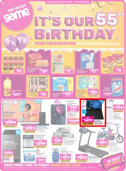 Game : It's Our 55th Birthday Celebration (22 April - 05 May 2025), page 1