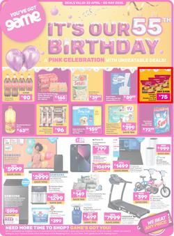 Game : It's Our 55th Birthday Celebration (22 April - 05 May 2025), page 1