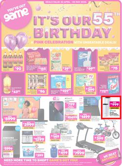 Game : It's Our 55th Birthday Celebration (22 April - 05 May 2025), page 1
