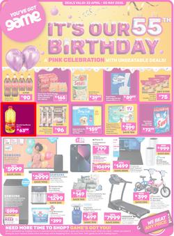 Game : It's Our 55th Birthday Celebration (22 April - 05 May 2025), page 1