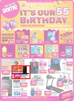 Game : It's Our 55th Birthday Celebration (22 April - 05 May 2025), page 1