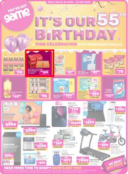 Game : It's Our 55th Birthday Celebration (22 April - 05 May 2025), page 1