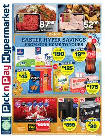Pick n Pay Hypermarket Gauteng, Free state, North West : Easter Hyper Specials (11 March - 24 March 2024)