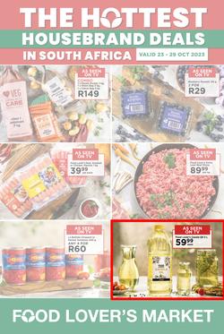 Food Lover's Market Western Cape : The Hottest Housebrand Deals In South Africa (23 October - 29 October 2023), page 1