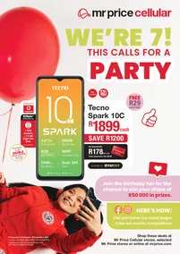 Mr Price Cellular : We're 7! (23 August - 30 September 2024)