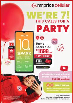 Mr Price Cellular : We're 7! (23 August - 30 September 2024), page 1