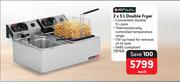 Anvil Double Fryer-2 x 5Ltr Each