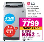 LG 18Kg Top Loader Washing Machine T1885NEHTE