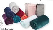 Always Home Plush Mink Blankets 180cm x 200cm-For 2