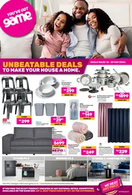Game Namibia : Unbeatable Deals To Make Your House A Home (16 May - 29 May 2024)