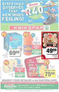 KWIKSPAR EASTERN CAPE (27 October - 8 November 2020), page 1