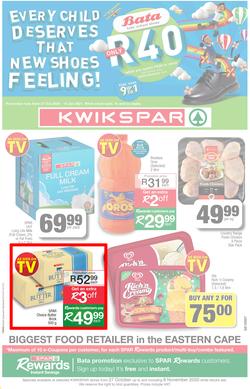 KWIKSPAR EASTERN CAPE (27 October - 8 November 2020), page 1