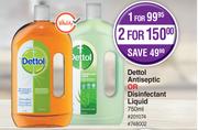 Dettol Antiseptic Or Disinfectant Liquid-750ml