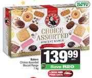 Bakers Choice Assorted Biscuit Range-1Kg Each
