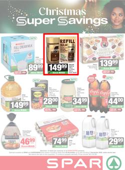 SPAR & SUPERSPAR KwaZulu-Natal Town : Christmas Super Savings (24 November - 07 December 2025), page 1