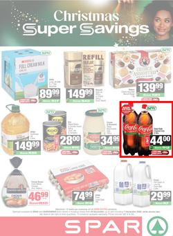 SPAR & SUPERSPAR KwaZulu-Natal Town : Christmas Super Savings (24 November - 07 December 2025), page 1