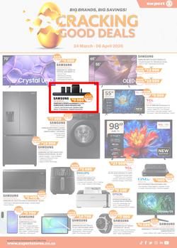 Expert Stores : Cracking Good Deals (24 March - 06 April 2026), page 1