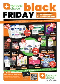 The Local Choice Pharmacy : Black Friday (27 November - 04 December 2024)