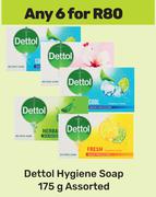 Dettol Hygiene Soap Assorted-For Any 6 x 175g