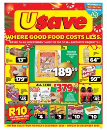 Usave Eastern Cape : Where Good Food Costs Less (09 December - 29 December 2024)