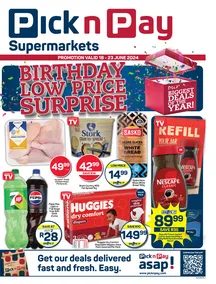 Pick n Pay Eastern Cape : Birthday Specials (18 June - 23 June 2024)