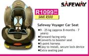 Safeway Voyager Car Seat - Each