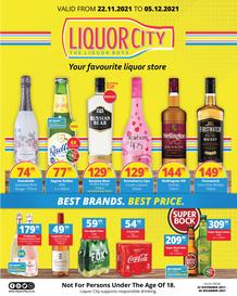 Liquor City : Best Brand Best Price (22 November - 05 December 2021)