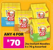Joy Instant Noodles Assorted-For 4 x 5 x 70g
