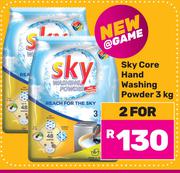 Sky Core Hand Washing Powder-For 2 x 3Kg