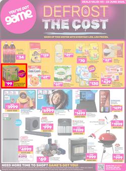 Game : Defrost The Cost (03 June - 23 June 2025), page 1