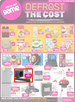 Game : Defrost The Cost (03 June - 23 June 2025), page 1