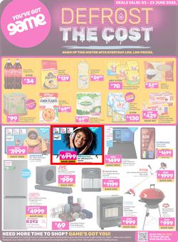 Game : Defrost The Cost (03 June - 23 June 2025), page 1