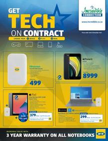 Incredible Connection : MTN Get Tech On Contract (19 November - 31 December 2021)